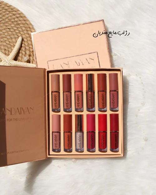 پک 12 تایی رژ لب هندیان