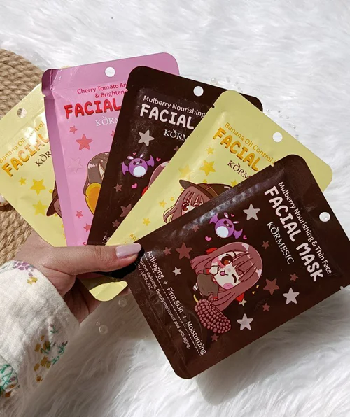 ماسک ورقه‌ای صورت کورمسیس KORMESIC – آبرسان و ضدچروک