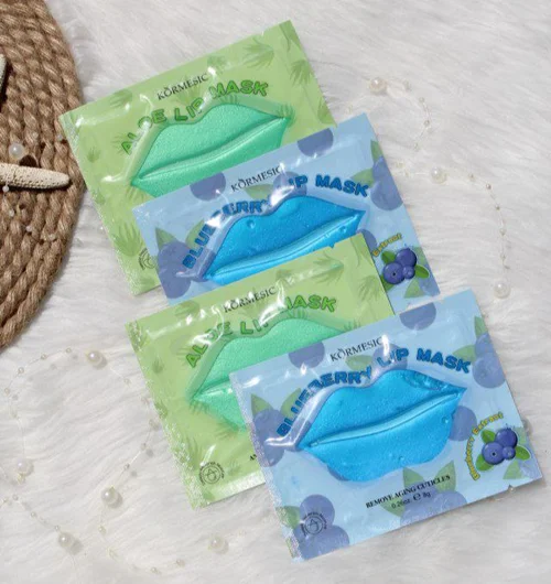 ماسک لب کورمسیس Kormesic – آبرسان و ترمیم‌کننده لب با عصاره آلوئه‌ورا و بلوبری