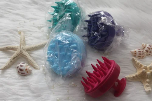 سرشور سیلیکونی ماساژور پوست سر