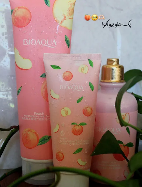 پک مراقبت بدن هلو بیوآکوا 🍑